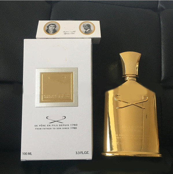 Hot sale Golden Edition Creed Millesime Imperial Fragrance Unisex Perfume For Men & Women 100ML Perfect Scent Free Shipping