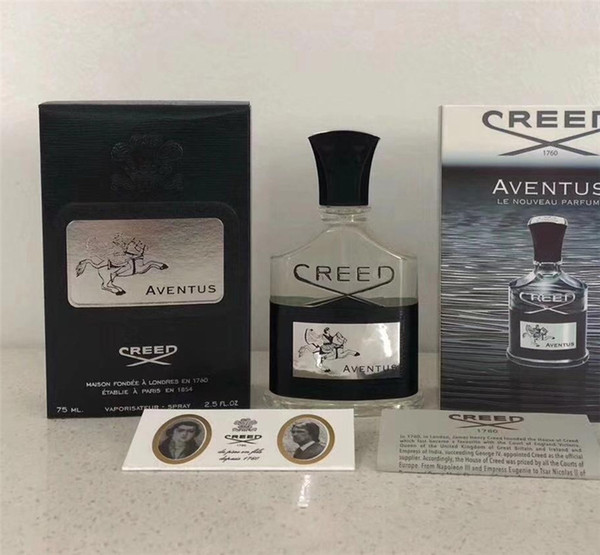 2019 Creed Aventus Men Perfume 120ml Men Cologne With Good Smell High Quality Fragrance Capactity DHL Free Shipping