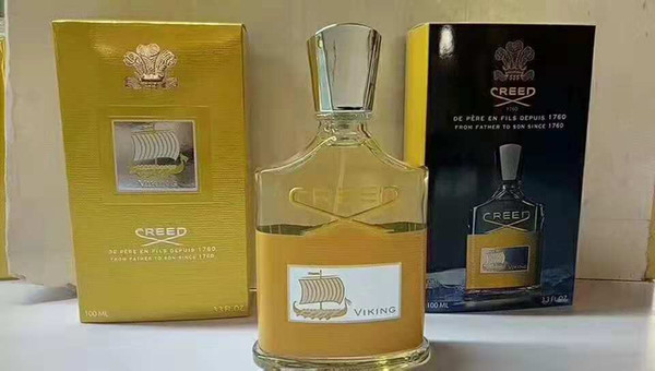 TOP Royal Belief Gold Creed Viking Eau De Parfum 100ML Perfume for Men with nice smell Fragrance with Gold Retail Box fast shipping