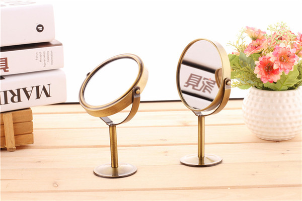 New desktop make-up mirror retro round dresser