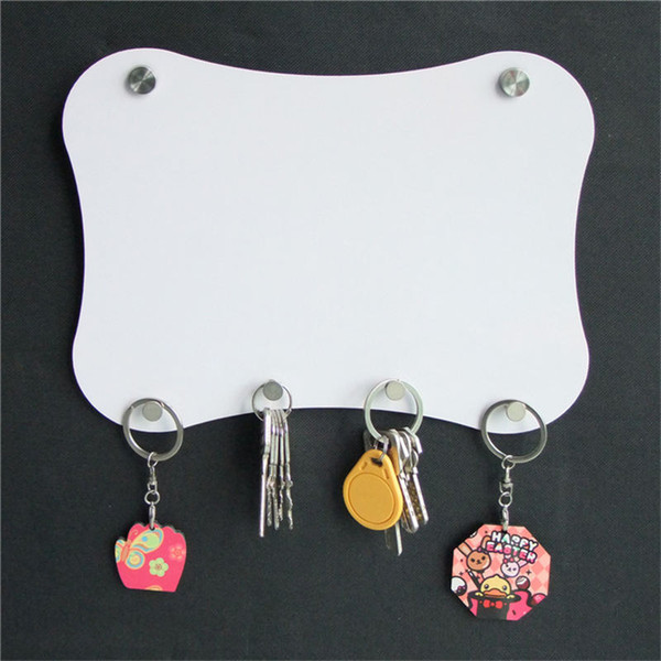 sublimation blank MDF bones-shape key hanger heat transfer printing blanks mdf key hanging plate custom diy consumable 4 styles