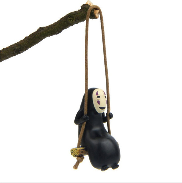 Spirited Away Play Swing Edition Lovely Toy Figure Collection Gifts DIY Zakka Creative Desktop Decoration Crafts Props Dolls