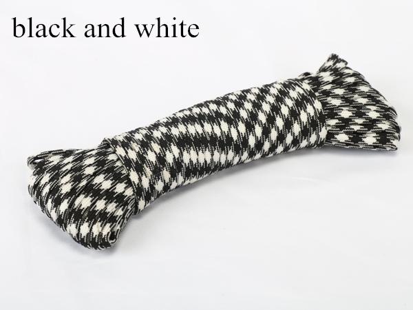 Factory Direct Shoelace Paper Bag handle DIY Parachute Cord Braided Rope with 7 Strands Dark Double Colors of 4 Options 20m/pc