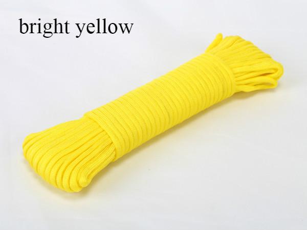 Factory Direct Shoelace Paper Bag handle DIY Parachute Cord Braided Rope with 7 Strands Light & Dark Colour Series Many Options 20m/pc