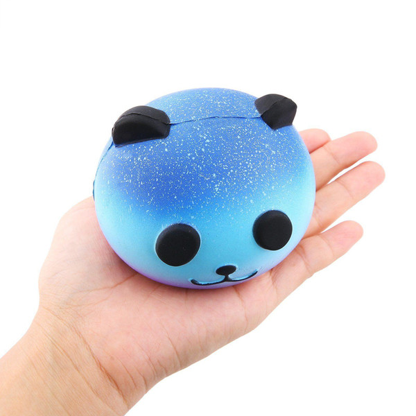 8-10CM Panda Cream Scented Squishy Slow Rising Squeeze Kid Toy Phone Charm Gift Soft Simulation Slow Rising Phone Straps