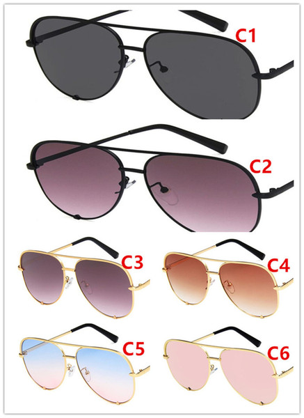 2019 new fashion aviator sunglasses metal framework Men and women drive sunglasses driver glasses free shipping.