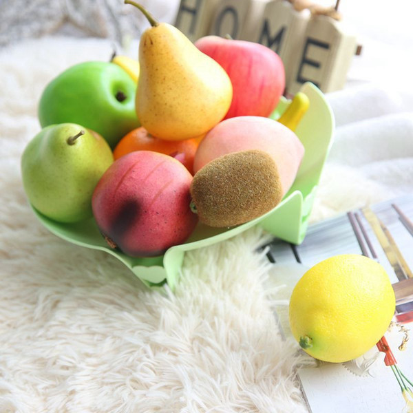 Vivid Foam Artificial Fruit Fake Lifelike Fruits Apple Peach Pear Banana Wedding Decoration Decorative DIY Party Home Ornaments