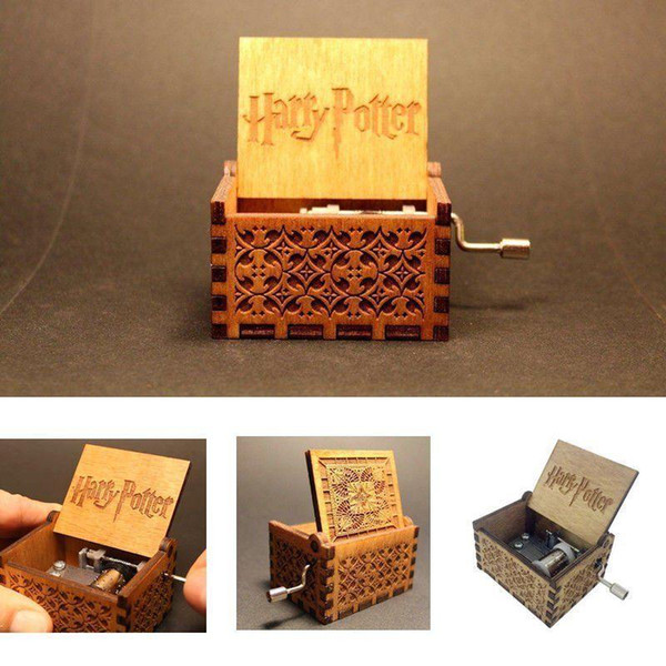 Moylor Hand crank Wood Music Box For Best Toy Gift For fans Unique Christmas 2018 Gift