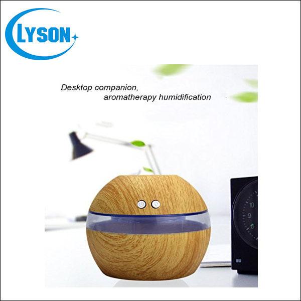 2017 Hot Ultrasonic Mini Air Humidifier Wood Grain Diffuser Office Home Desktop Mist Maker USB Humidifier