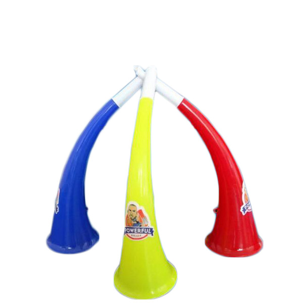 2018 World Cup Football Fan Plastic Horn Vuvuzela Horn Cheer Horns National Flag Trumpet Whistle Noise Maker Novelty Items