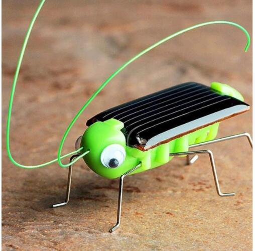 Solar grasshopper Educational Solar Powered Robot Toy Educational Toy Gadget Gift solar toys for kids KKA5726