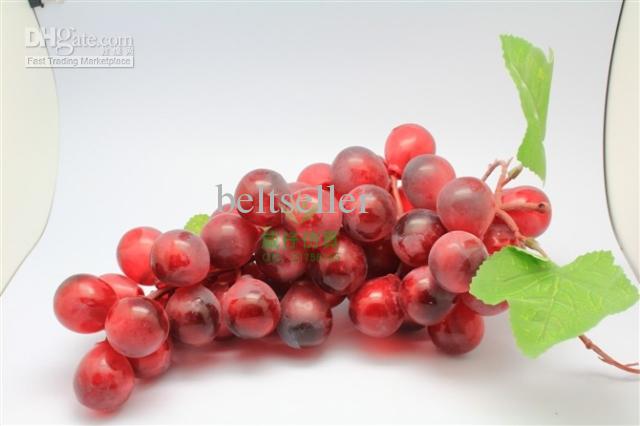 18CM long Artificial Plastic Fruit Artificial Grapes Home wedding party Decorative mixed order 10pcs/lot