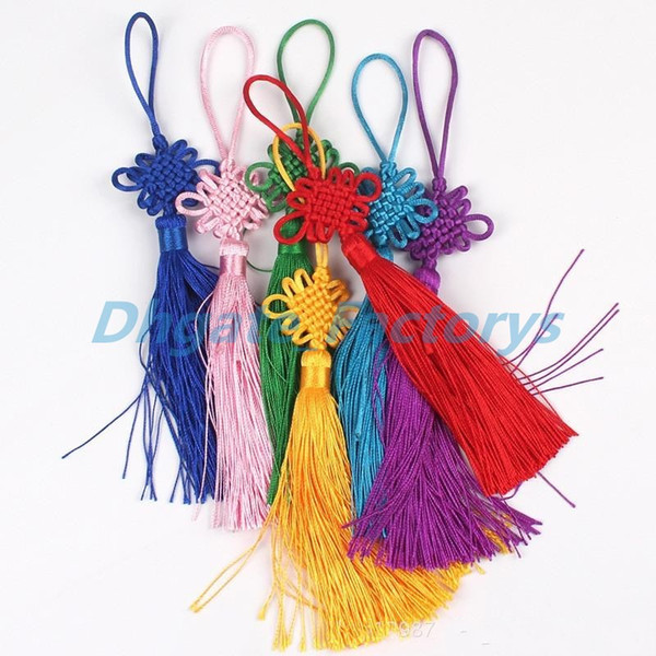 New Year Christmas Home Decorations Traditional Red Chinese Lucky Knots Hanging Gifts for Car Office Home FestivaL Decor