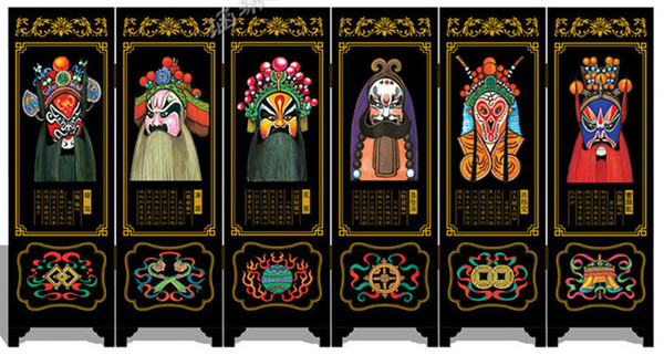 Peking Opera Screen