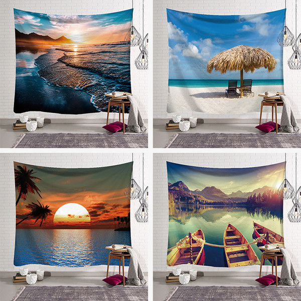 Wall Tapestry Natural Scenery Wall Hanging for Bedroom Living Room Dorm Decoration Hot Sale