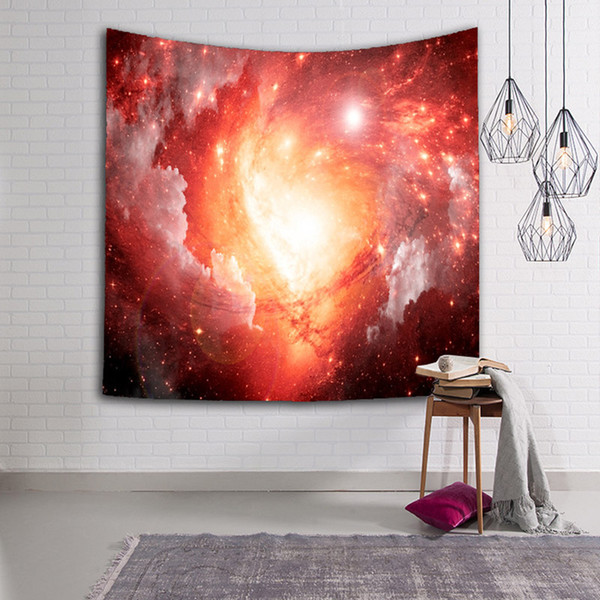 The Mystery Of The Universe Tapestry Wall Cloth Home Decor Psychedelic Wall Hanging Mat Sea Beach Blankets