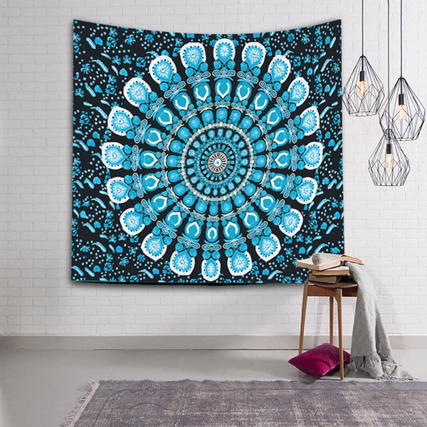 Mandala Wall Tapestry Indian Boho Home Decor Wall Hanging Yoga Mat Bedspread Beach Towels