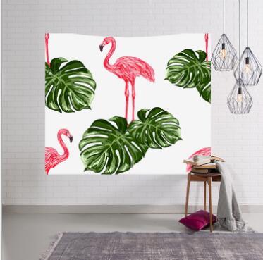 150*200cm Flamingo tapestry Digital printed tapestry/beach towels thin blankets/wall blankets/beach towels/decorative blankets/tablecloths