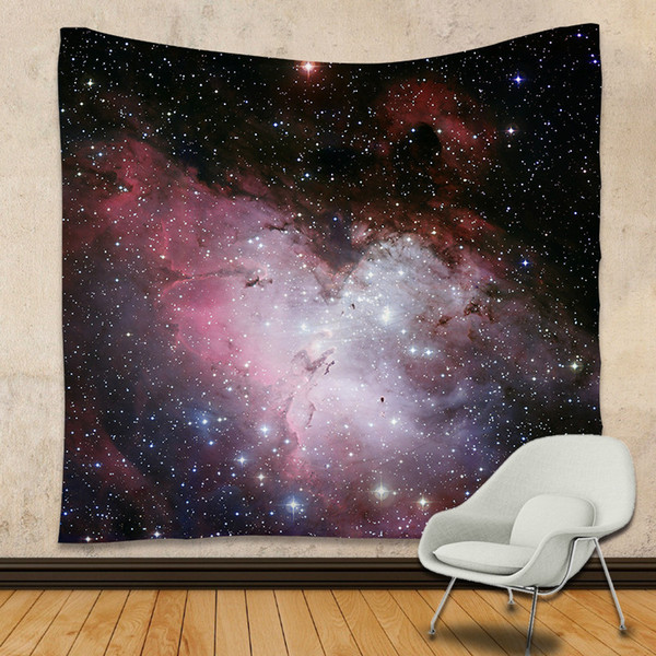 Galaxy Tapestry Stars Universe Decorative Wall Tapestry 3D Printed Room Dorm Tapestry 180 X 230cm Yoga Mat Picnic Blanket