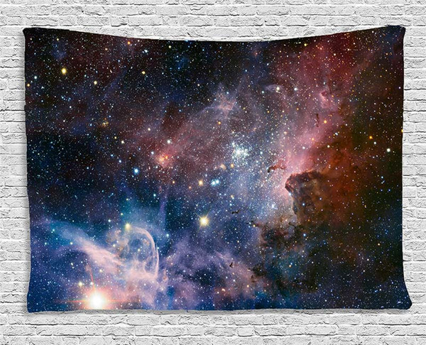 Fashion 150*200cm Tapestry Galaxy Background Mandala Yoga Home Cloth Beach Towel Living Room Decoration Wall decoration ECO Friendly EUB