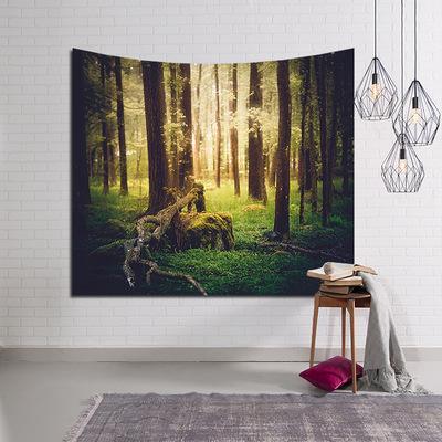 Digital printing tapestries/wall carpet/beach towels series jungle size 203x150cm