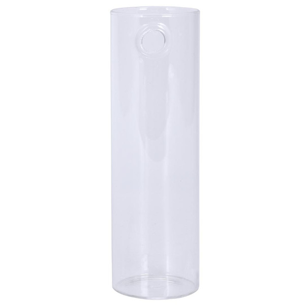 Cylinder Glass Wall Hanging Vase Bottle for Plant Flower Decorations