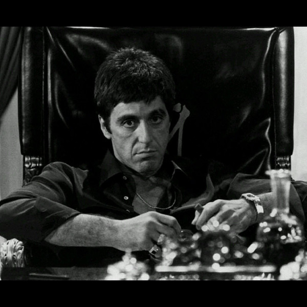 Al Pacino Scarface Tony Montana Decor Art Silk Print Poster 24x24inch