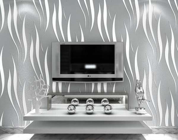 3D Wallpaper Home decor TV background Non woven wall paper roll