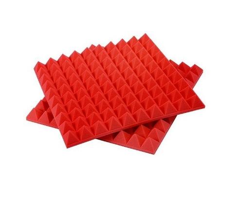 Hotwave 50*50*5cm recording studio pyramid shape acoustic sound reduction foam panel