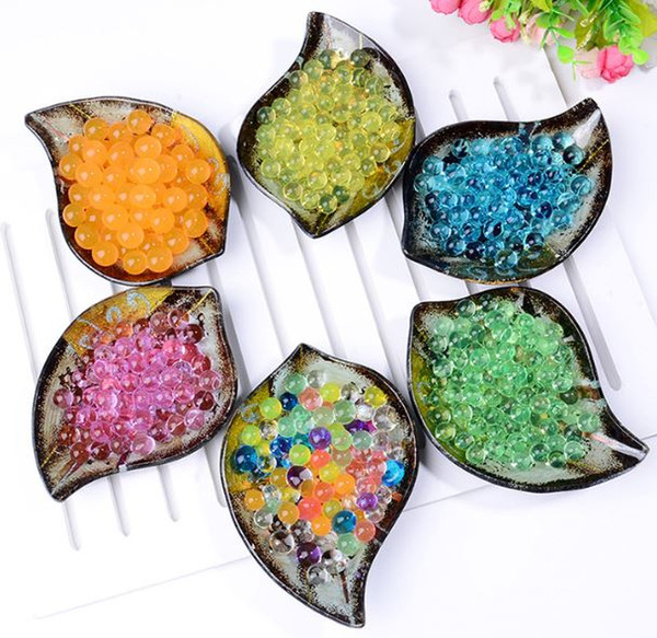 Interesting Colourful Jelly Crystal Pearl Sea Mud Foam Absorbent Soilless Growth Water Beads Flower Plant Magic Ball 1kg/bag