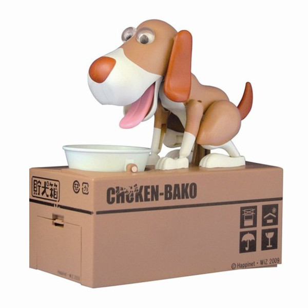 1 Piece Robotic Dog Money Box Automatic Stole Coin Piggy Bank Money Saving Box Moneybox Gifts kid Saving Banks