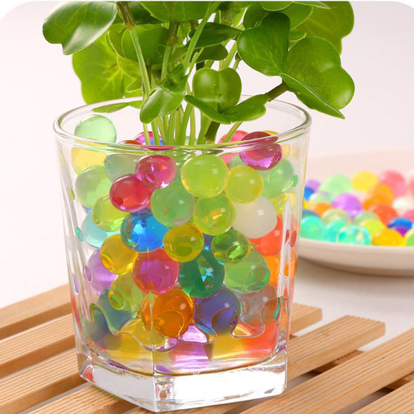 50kgs Water Pearl Beads 12 colors your pick Crystal Soil Mud Magic Plant Jelly Water absorbing crystal polymer soil moist MED