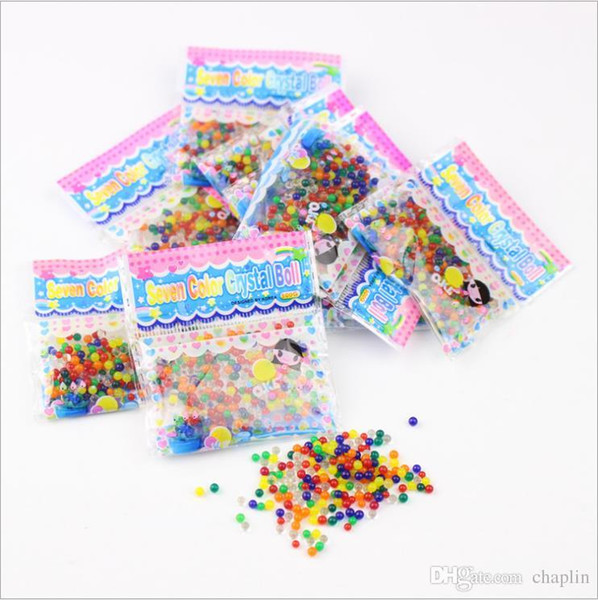 3G 13 Colors Water Beads Crystal Mud Water Gel Beads Soil Crystal Soil Plant Flower Jelly Crystal Soil Mud Water Pearls Gel Bead