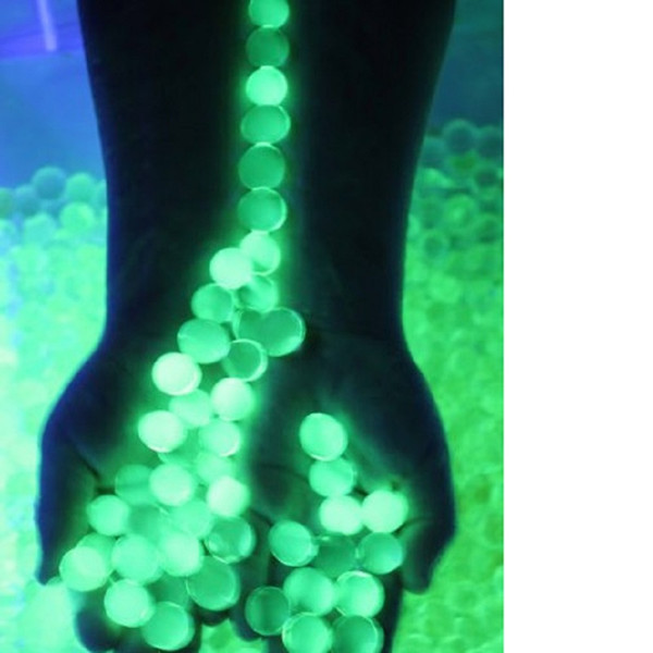 100 PACKS Glow In The Dark Crystal Soil Water Beads Jelly Balls 7 Colors For U pick