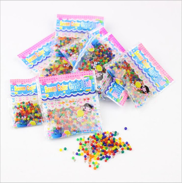 3G 13 Colors Water Beads Crystal Mud Water Gel Beads Soil Crystal Soil Plant Flower Jelly Crystal Soil Mud Water Pearls Gel Bead