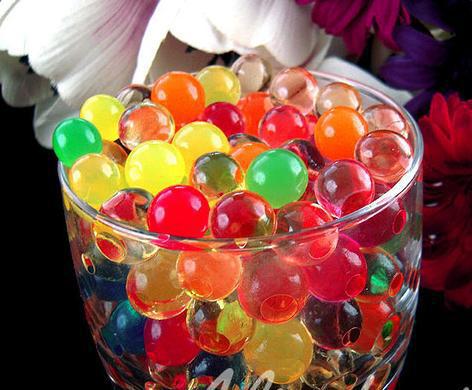 11 colors Water beads magic Crystal soil Jelly water muds for plant ,wedding/party deco