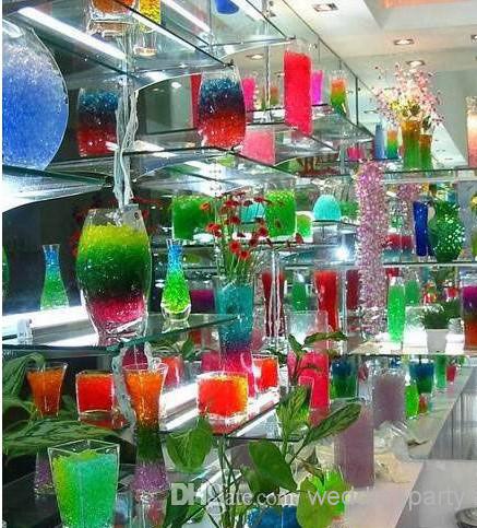 40 kgs Water Pearl Beads 12 colors your pick Crystal Soil Mud Magic Plant Jelly Water absorbing crystal,polymer, soil moist MED