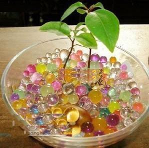 water beads 1000g/lot Magic Plant Crystal Soil Mud Water Beads Pearl ADS Jelly Crystal ball 16