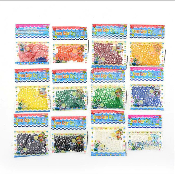 5G 13 Colors Water Beads Crystal Mud Water Gel Beads Soil Crystal Soil Plant Flower Jelly Crystal Soil Mud Water Pearls Gel Bead