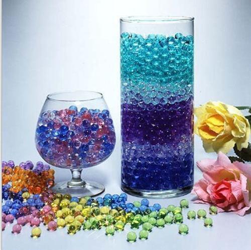 500g/lot growing water balls weeding decoration hydrogel colorful kids toys growing-water-balls