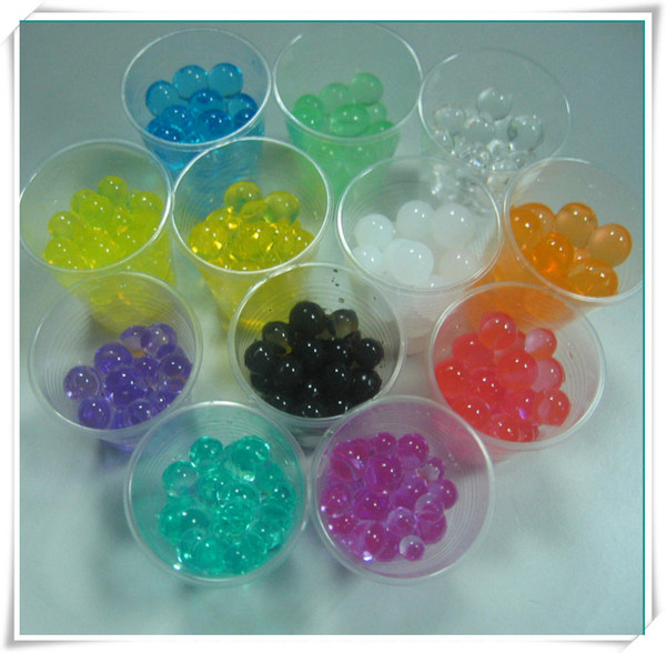 500grams crystal soils water beads polymer gel balls for plant floral decor