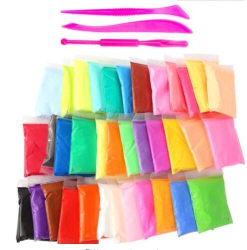 36colors Ultra-light paper clay 12g Kids education plasticine DIY toys non-toxic environmentally friendly clay dropship