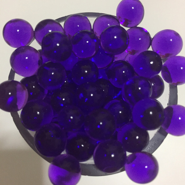 10 packs, 10g/pack Purple crystal soil water beads growing magic jelly balls bio gel wedding casamento vase fillers orbiz