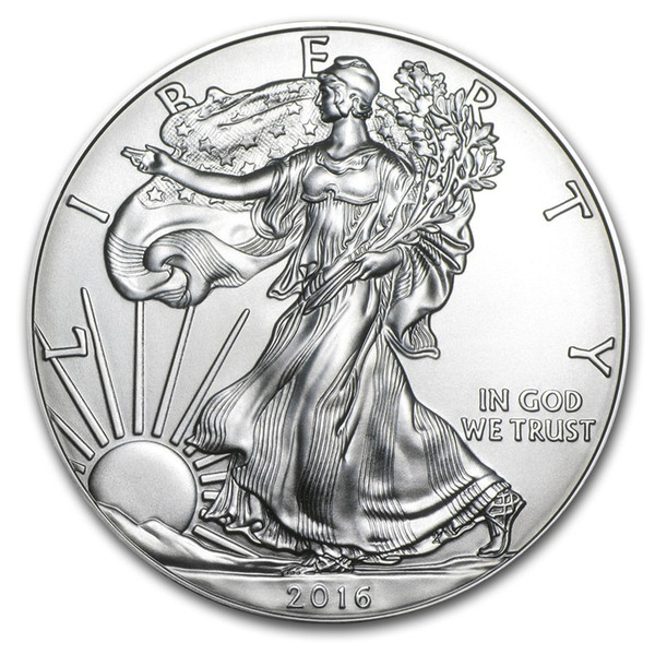 The sample order,Free Shipping 2016 1 oz Silver American Eagle Coins + 2016 the statue of liberty sliver coin