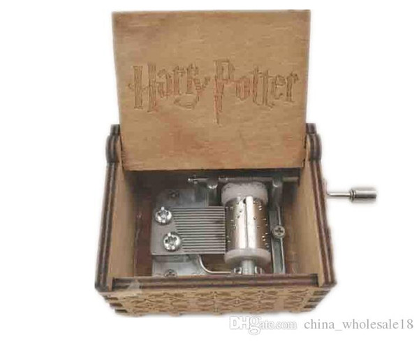 Free shipping Harry Wooden Music Box Potter Game of Thrones gift for Chirstmas happy birthday new year gift children gift