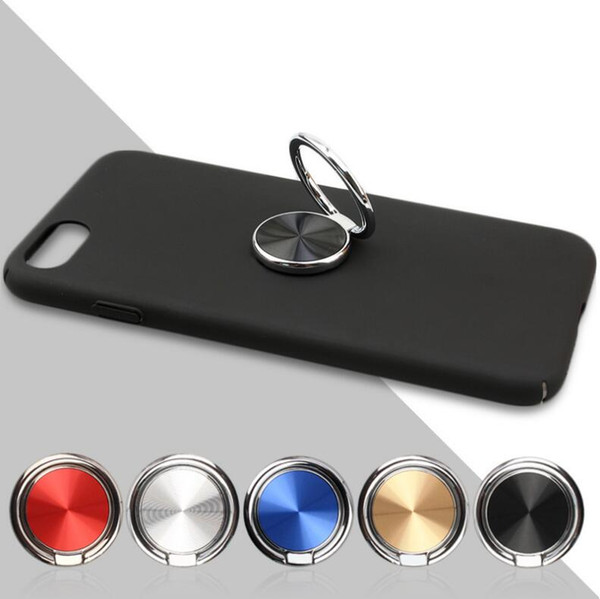 Metal circular ring buckle Slacker mounted water dripping ring support Mobile phone brackets Handset ring button