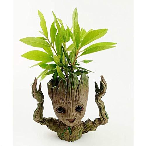 Happy Baby Groot Planter, Guardians of Galaxy Flower Pots, Nursery Planters, Animal Planters, Groot Gifts for Kids, Groot Vase