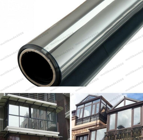 2017 NEW Window Film Solar Reflective Window Film 2M*50CM Window Film One Way Mirror Insulation Stickers MYY