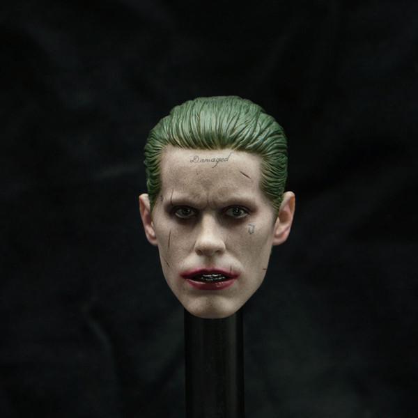 Custom 1/6 Sculpt Jared Leto Head Sculpt Suicide Squad For Hot Toys The Joker Headplay