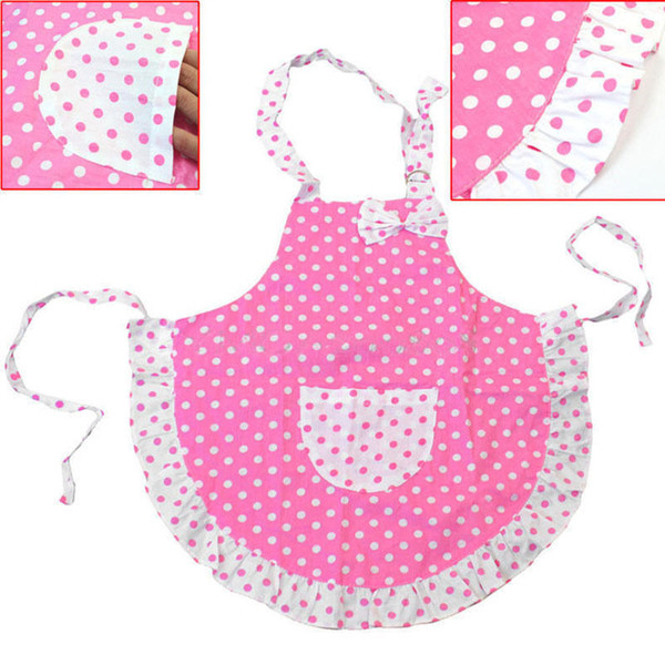 Cute Kids Children Kitchen Baking Painting Apron Baby Art Cooking Craft Bib